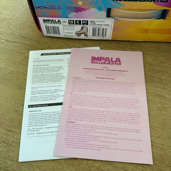 Cynthia Rowley x IMPALA x FP Movement Floral Roller Skates - Picture 8 of 12